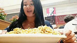 Wild Encounter In Car After Shopping