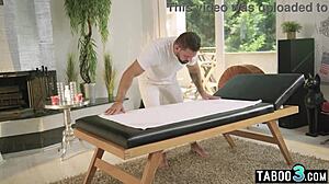 petite candie luciani gets sensual massage surprise