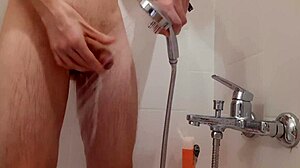 Shysam4 Showers and Gets Anal with Small Cock