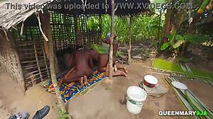 Granny's Local Hut Hosts Hardcore Sex Party with Bent Over Action.