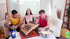 Hazel Moore Fucks Stepbro Riskily