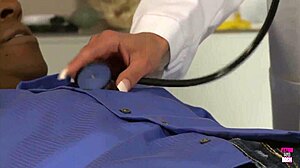 Doctor Seduces Patient with Blowjob