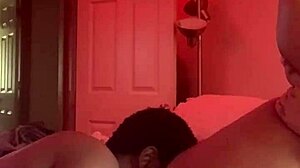 Exclamatory BBC boyfriend feasts on fat pussy!