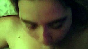 Watch this wife sucking her hubby good in POV homemade scene