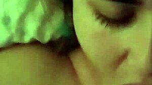 Watch this wife sucking her hubby good in POV homemade scene