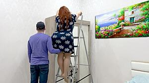 Stepmom Aids Stepson With Blowjob And Assfucking: Big Tits Milf Agrees!