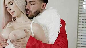 Is Dylann Vox Getting The Orgasmic Dick Fix She Needed As The Stud Slams Her Spreadeagle?