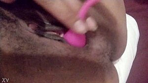 latina wife toys pussy on webcam