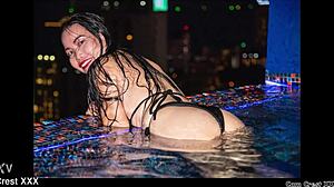 Ladyboys Perform on Pattaya Beach Road and Soi6 Streets