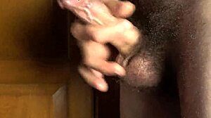 Great Close-Up Solo Male Handjob With Big Cumshot On Hand