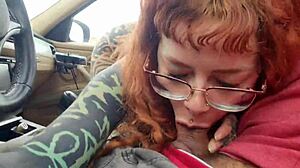 Oral sex in father's car