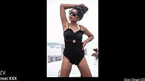 Ladyboys Perform on Pattaya Beach Road and Soi6 Streets