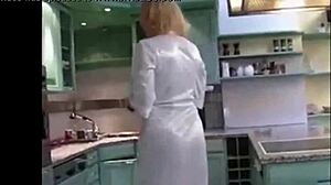 Blonde Norsk Mature Fucks On Date