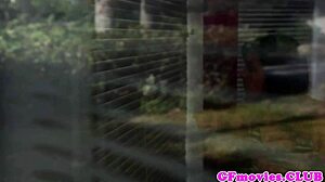 small-titted sappho eats girlfriend's pussy 😍