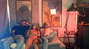 Dude, check out the crazy backstage action from this Brazilian porn shoot!