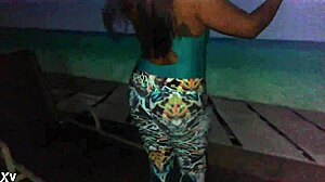 Trying On New Lycra Pants And Body