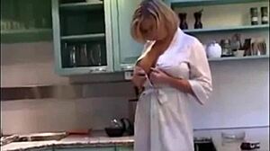 Blonde Norsk Mature Fucks On Date