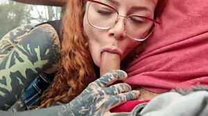 Oral sex in father's car