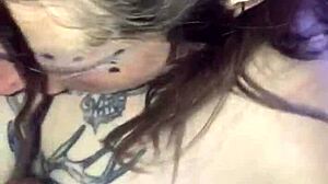 Dulce and Pete feel passion with a voluptuous Turk's big tits.