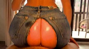 Stepdad rips my jeans and fucks me wildly! 😈💦