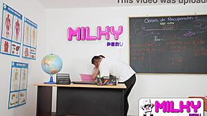 Please, don’t tell the director about this teacher-student moment.