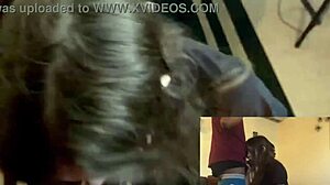 Cute lesbian best friend sucks big cock for place to stay.