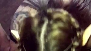 Dulce and Pete feel passion with a voluptuous Turk's big tits.