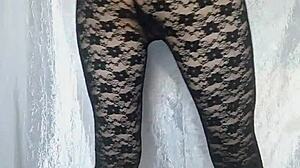 slapping that big crossdressing ladyboy ass feels so good