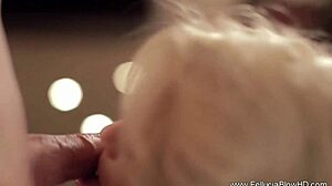 Stroking, Licking, And Sucking Blowjob!