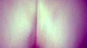 wife getting doggystyled on the couch