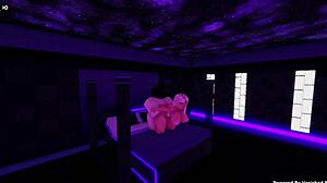 Wild Roblox sex session after hotel party