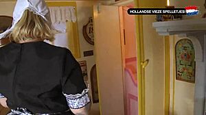 Dutch Milf Takes Deepthroat in Dirty Dutch Games