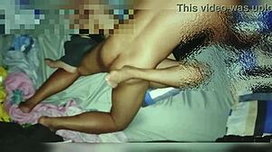 Chubby Pinay Asian Fucks In Bedroom While Husband Guards