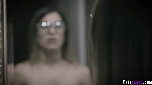 nerdy kristen scott wild in threesome... damn!