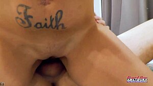 Horny Brunette Shelly Sucks Boner and Gets Twat Drilled Deep