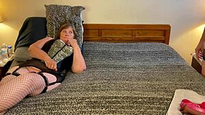 Gilf Carmen Angel, Granny Bijou, Delivers Epic Cocksucking as Old Slut