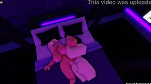 Wild Roblox sex session after hotel party