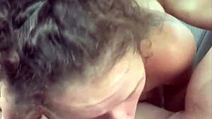 Busty Petite Hooker Screws in Public and Swallows Cum Load