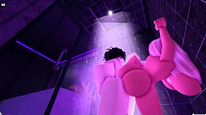 Wild Roblox sex session after hotel party