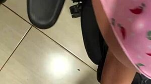 Suggestive Perverted Stepfather Interrupts Stepdaughter To Satisfy Low Instincts With Sex Toy