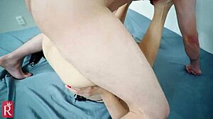 Dildo Almost Disappeared Inside Sammy Santos Chubby Latina Pussy