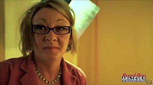 Blonde Milf Primrose Delivers Intense Blowjob And Swallows Cumshot