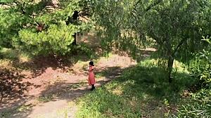 Madelyn Marie and Natasha Marley dominate hot outdoor threesome