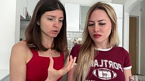 Gina Gerson and Maya Rose talk dirty while fucking passionately!