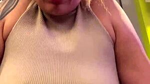 Woman's Shirt Turns Transparent With Sweat At The Gym