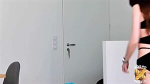 i can't believe melany takes two cocks with such joy in sexy lingerie