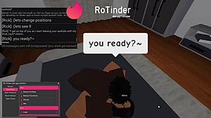 Can This Roblox Slut Handle A Big Black Cock?