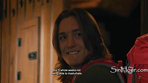 Oh man, I caught this horny guy jerkin’ off... Lauren Phillips and Axel Haze gettin’ wild!