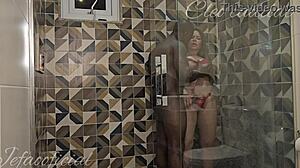 cleo cadillac meu amigo veio atras de mim no banheiro fodida no pelo