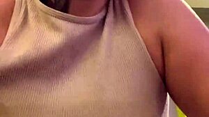 Woman's Shirt Turns Transparent With Sweat At The Gym